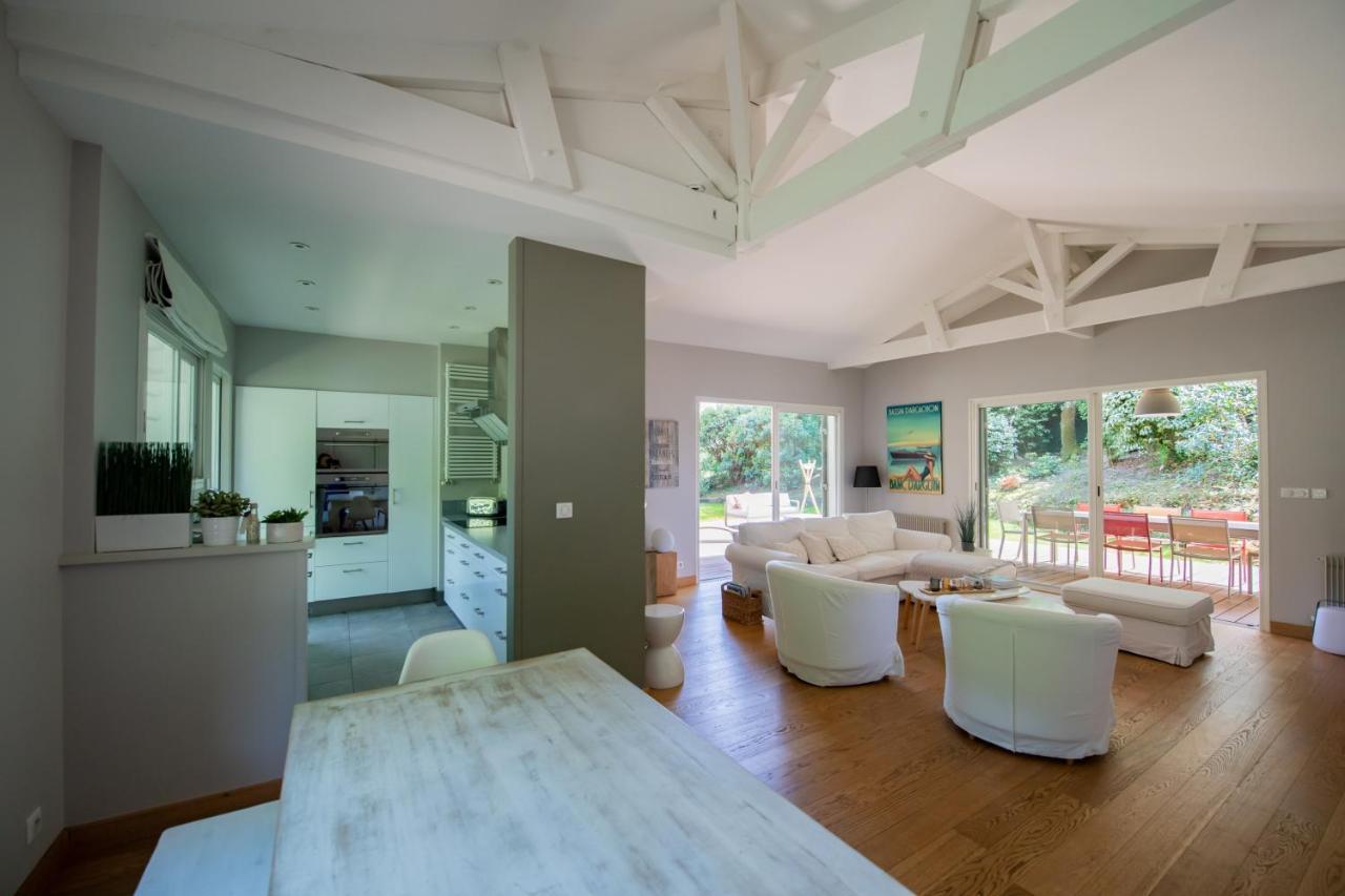 Villa Spacieuse A Arcachon, Proche Plages, Jardin ภายนอก รูปภาพ