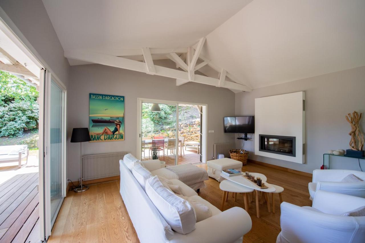 Villa Spacieuse A Arcachon, Proche Plages, Jardin ภายนอก รูปภาพ